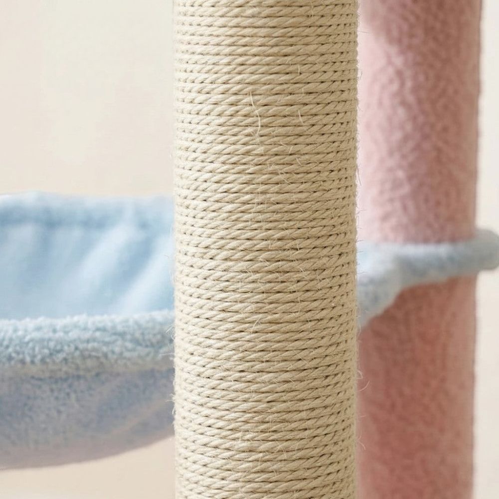 Kratzbaum Extra Hoch Beige 205cm