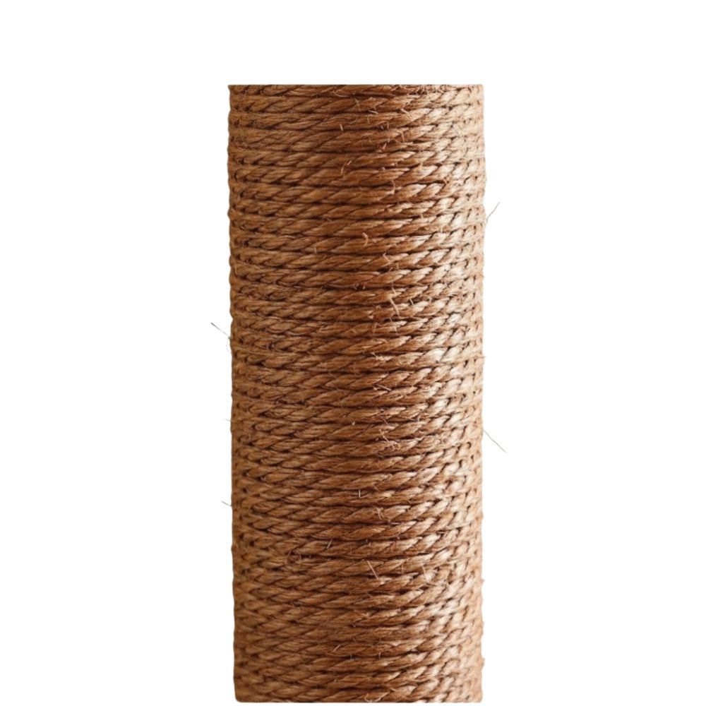 Kratzbaum Boden-Decke Beige Dezent 258cm