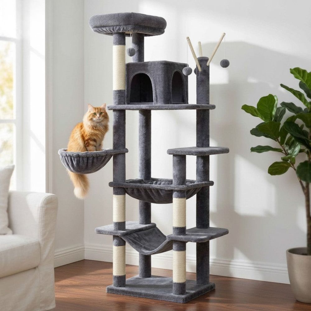 Großer Kratzbaum für Maine Coon 175cm