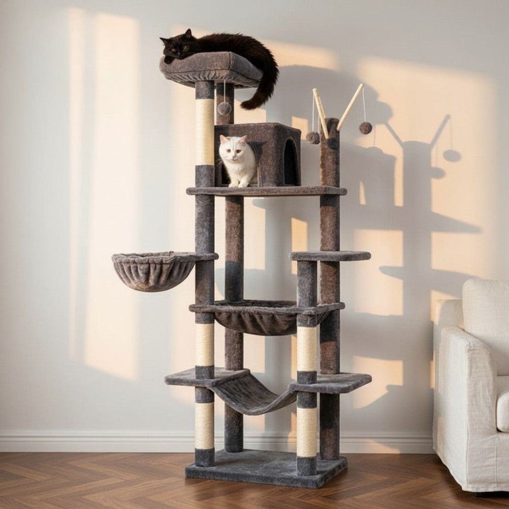 Großer Kratzbaum für Maine Coon 175cm
