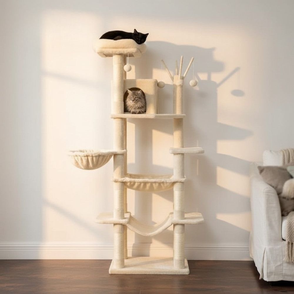 Großer Kratzbaum für Maine Coon 175cm