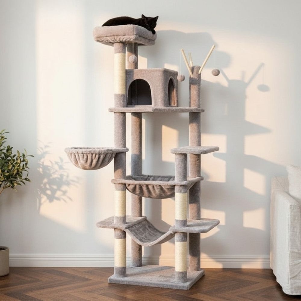 Großer Kratzbaum für Maine Coon 175cm