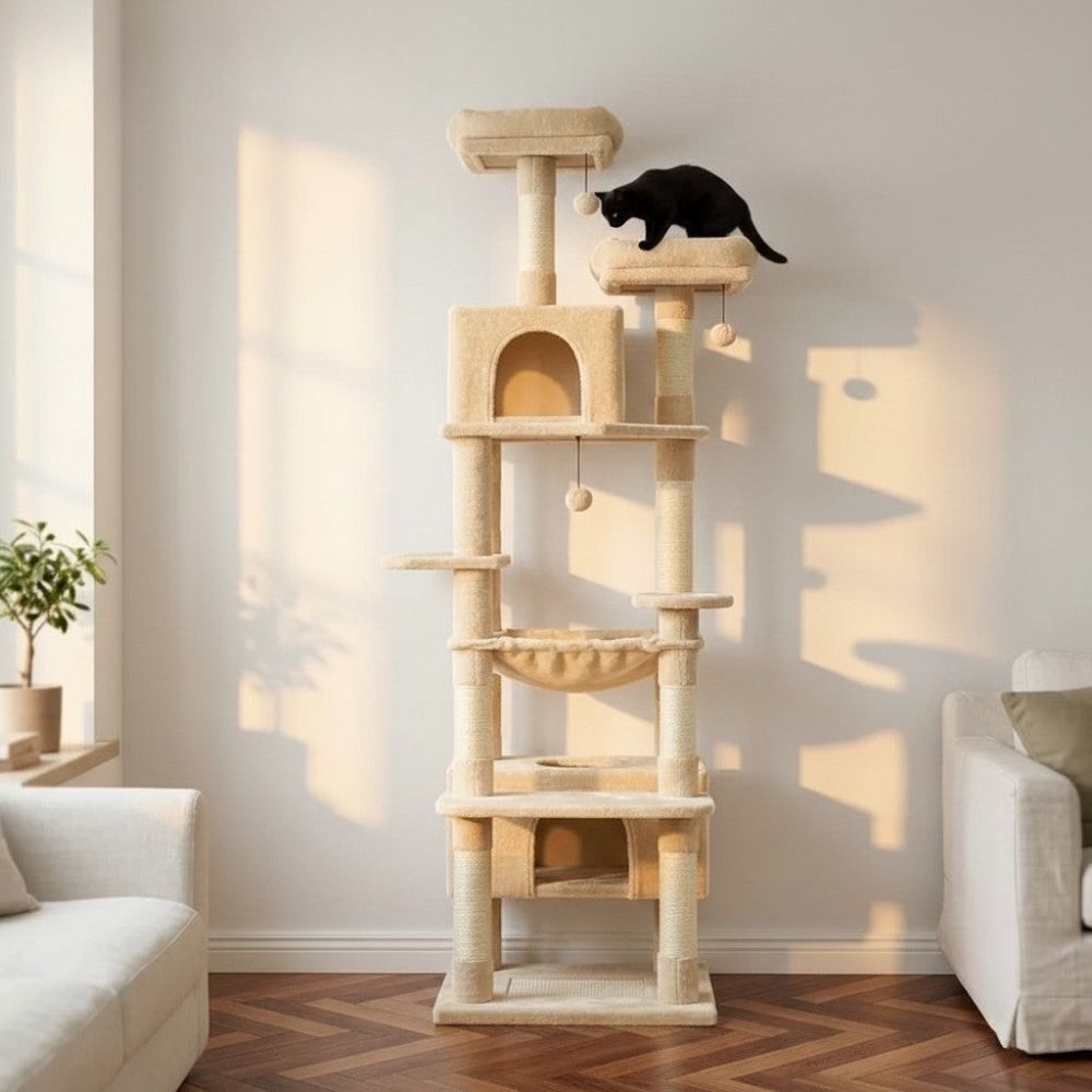 Großer Kratzbaum für Maine Coon 205cm