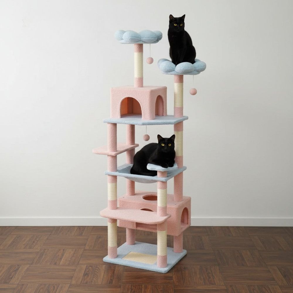 Großer Kratzbaum für Maine Coon 205cm