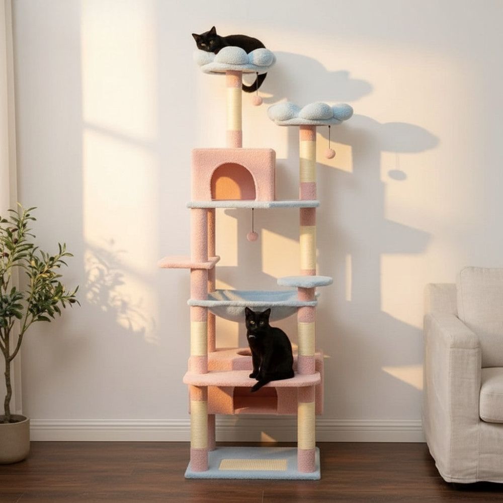 Großer Kratzbaum für Maine Coon 205cm