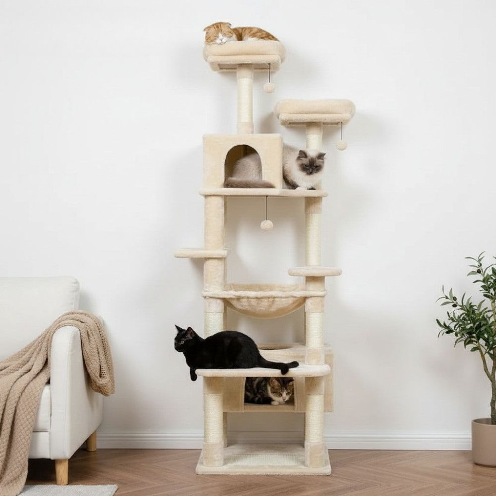Großer Kratzbaum für Maine Coon 205cm