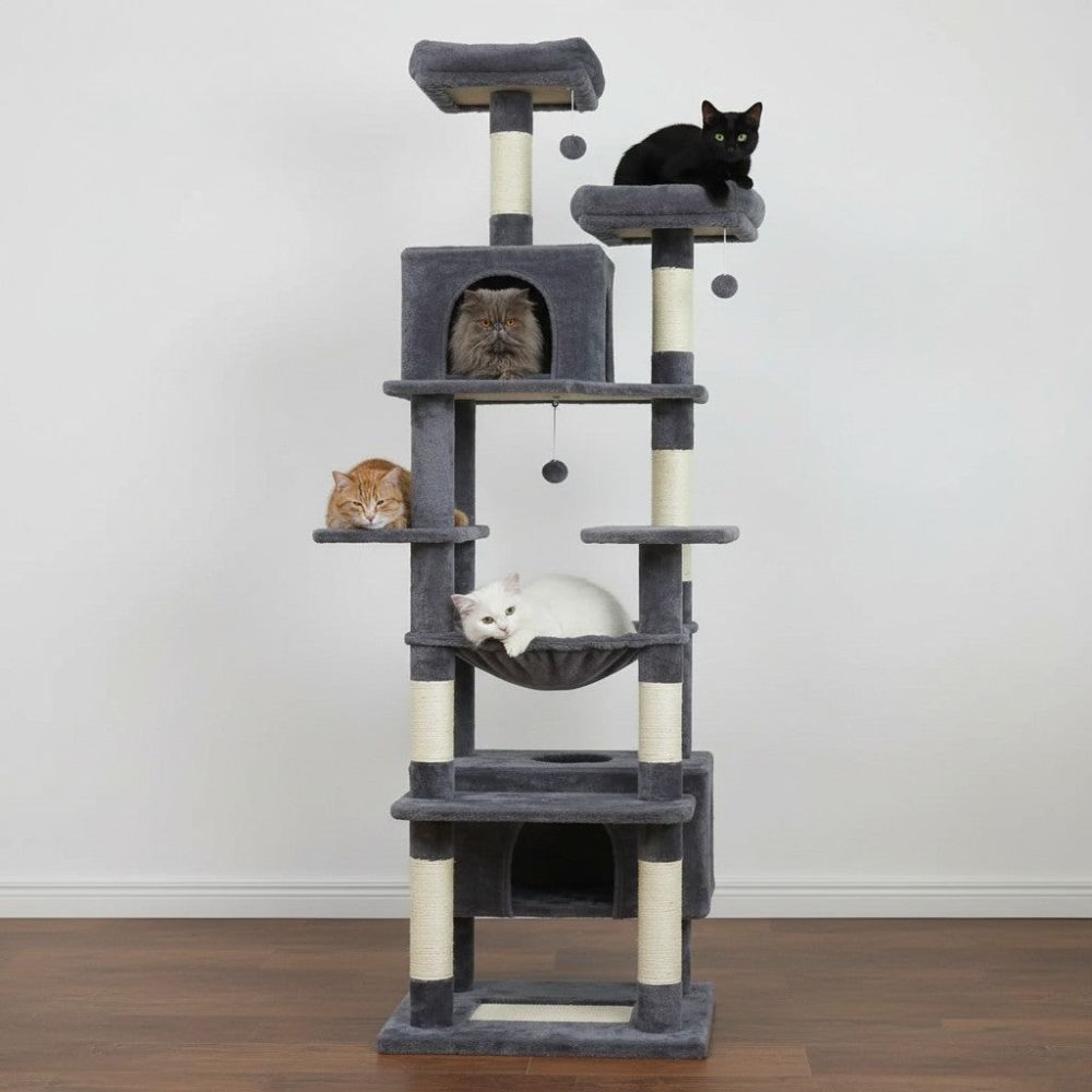 Großer Kratzbaum für Maine Coon 205cm
