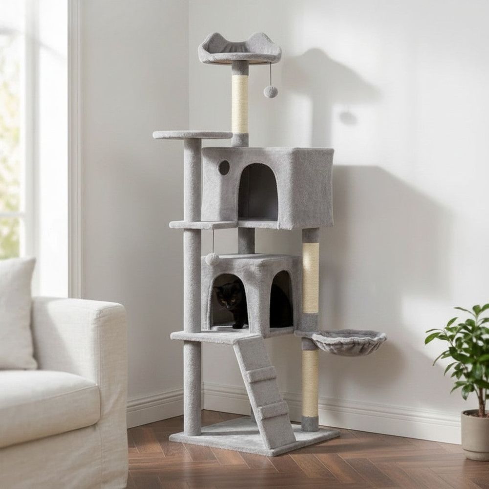 Großer Kratzbaum Modernes Design 140cm