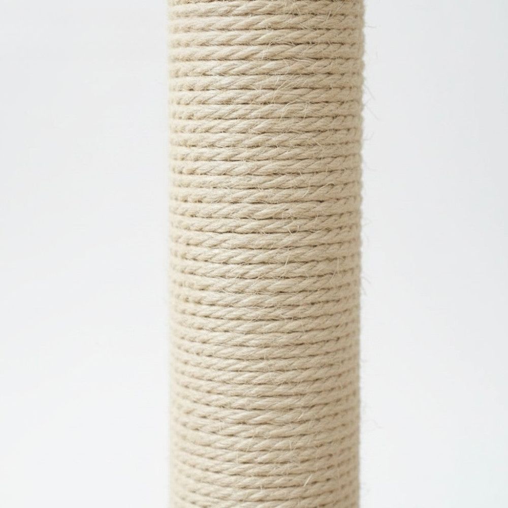 Kratzbaum Beige mit Durchgangsloch 164cm
