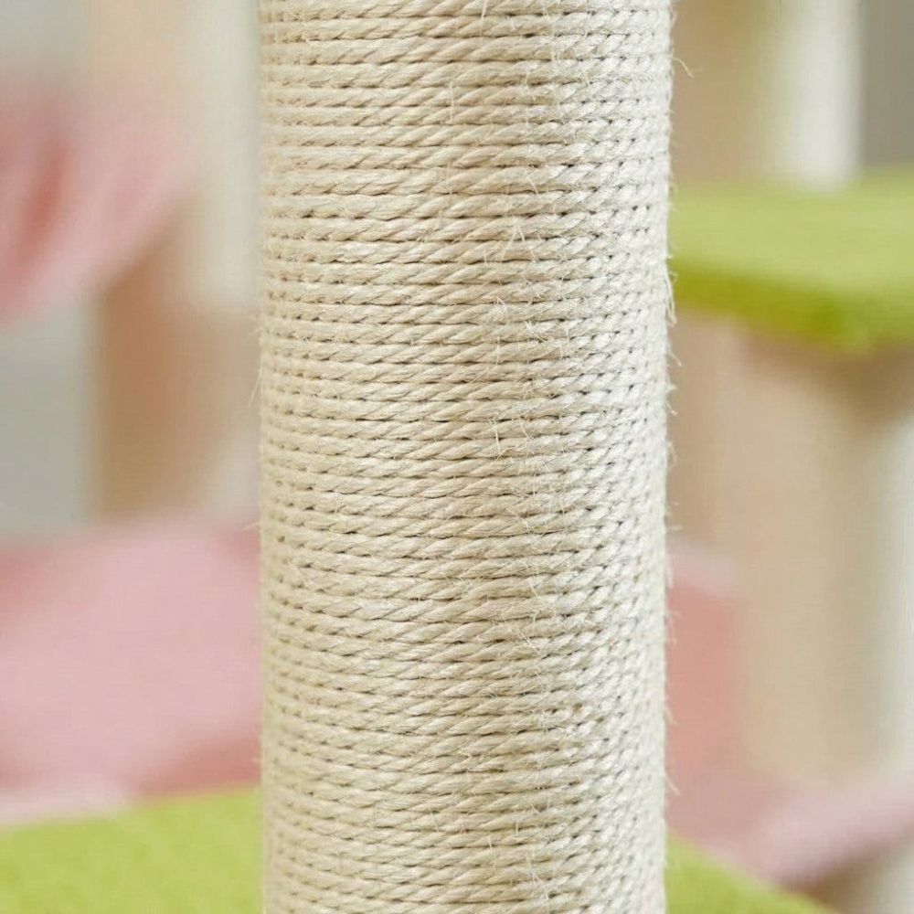 Kratzbaum Beige XXL Große Höhe 170cm