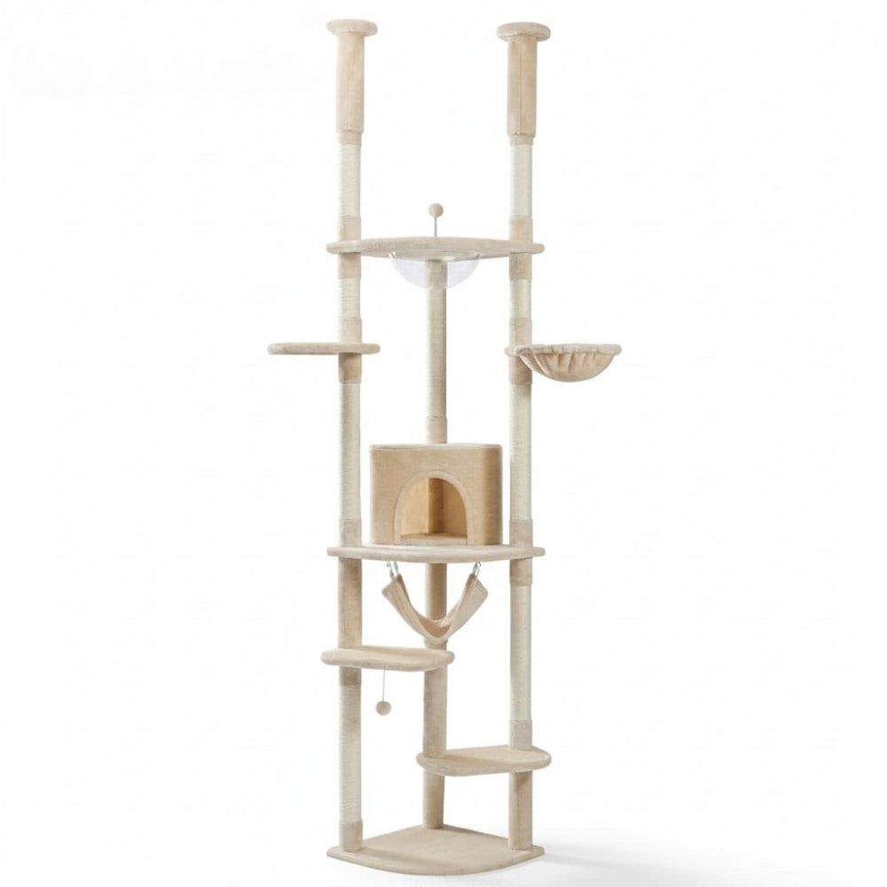Kratzbaum Boden-Decke Design-Finish 258cm