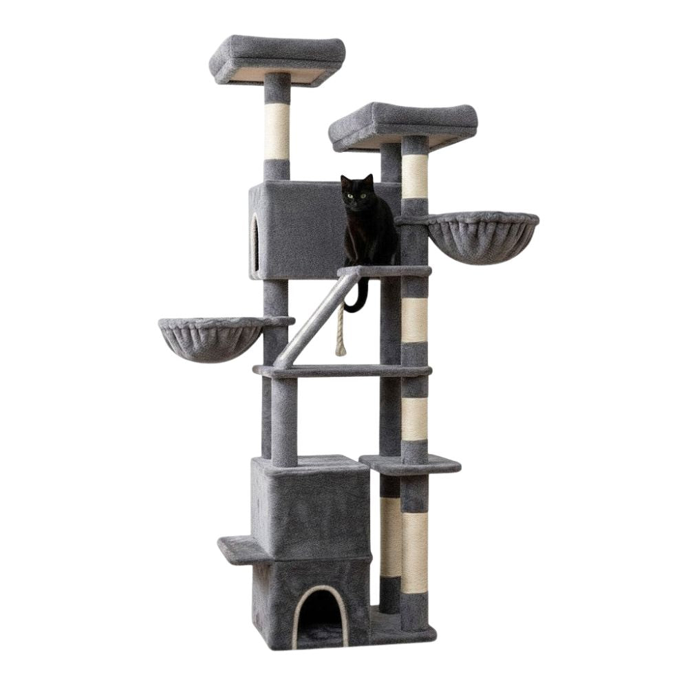 Kratzbaum Breite Plattformen XXL 185cm