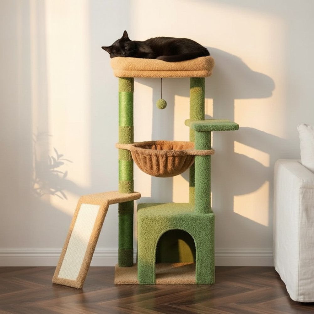 Kratzbaum Design Farbenfroh Mittlere Höhe 93cm
