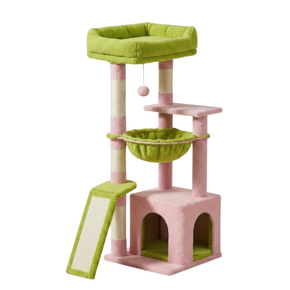 Kratzbaum Design Farbenfroh Mittlere Höhe 93cm