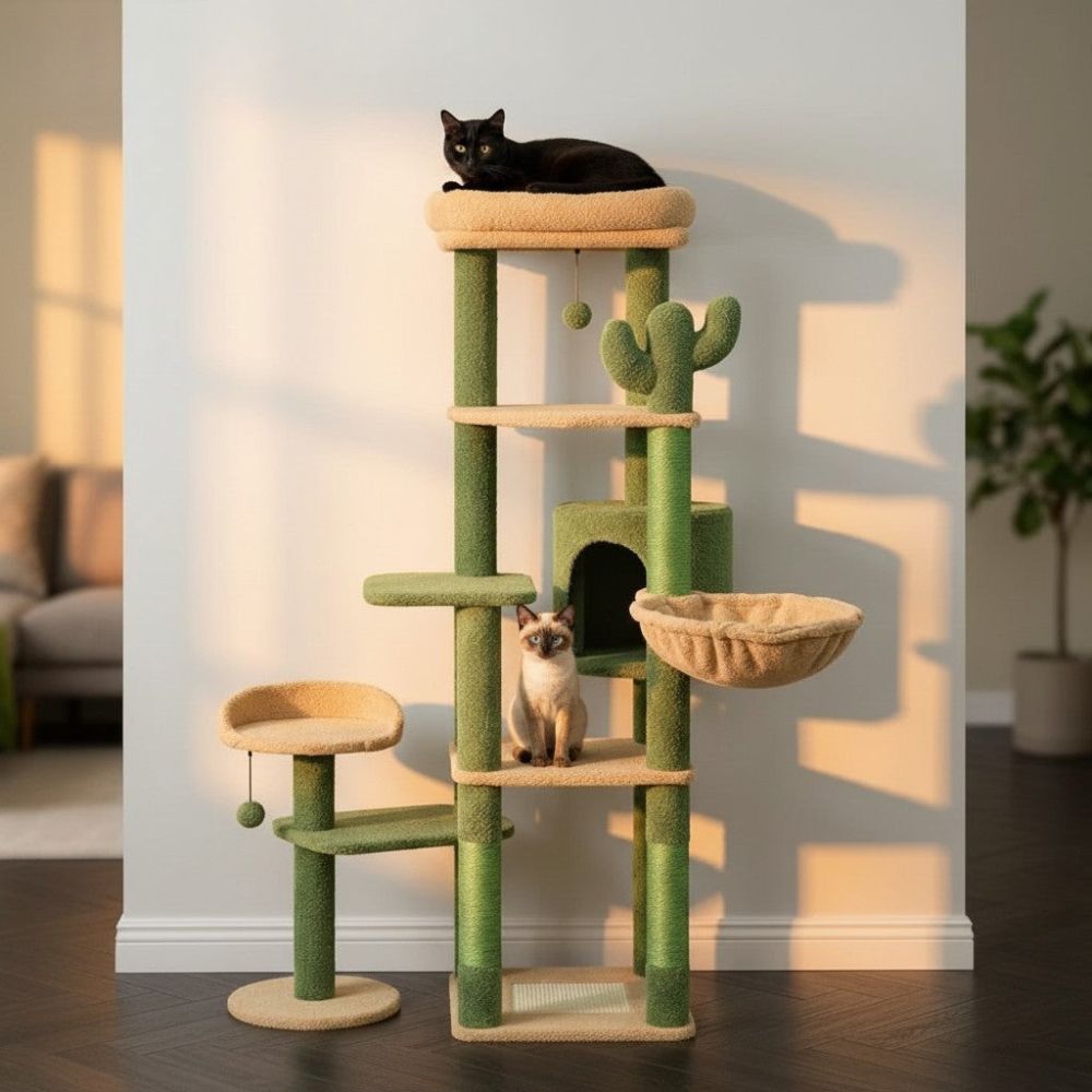 Kratzbaum Design für Maine Coon 175cm