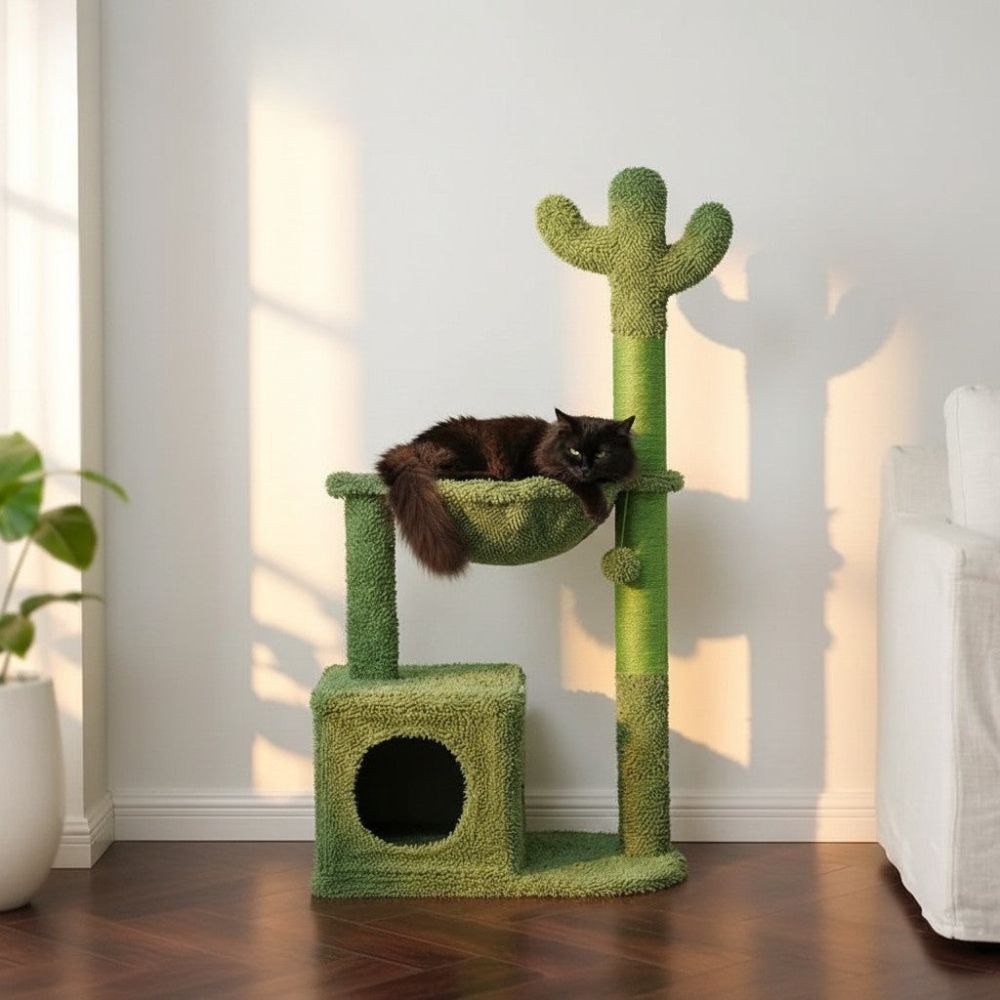 Kratzbaum Design Kaktus Originell 102cm