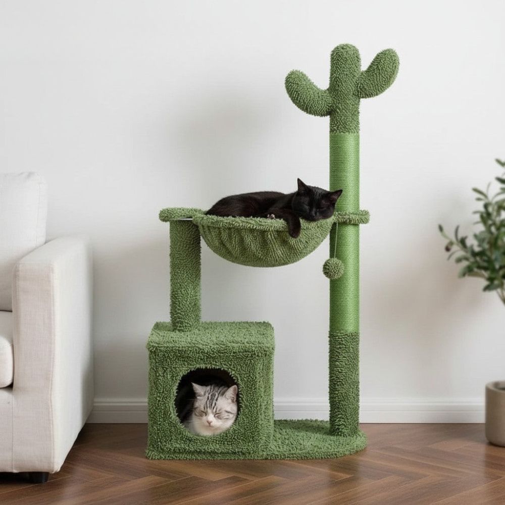 Kratzbaum Design Kaktus Originell 102cm