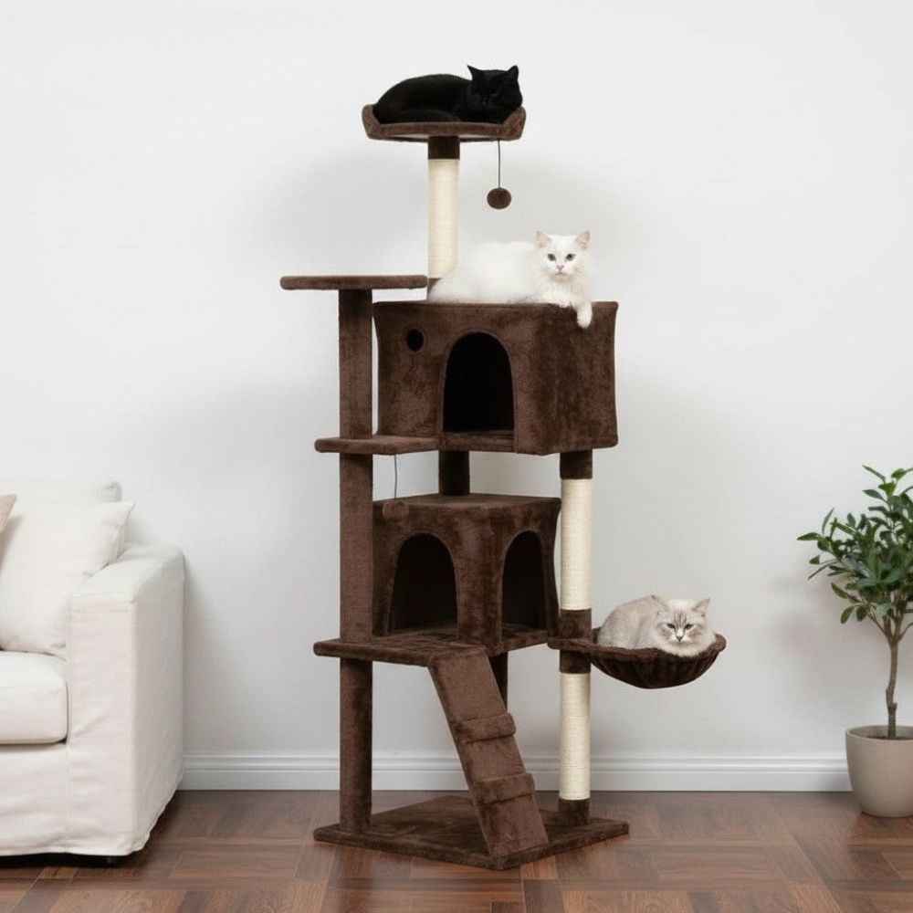 Kratzbaum Eck Modernes Design 140cm