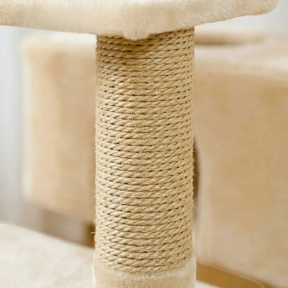 Kratzbaum Extra Hoch Beige 205cm