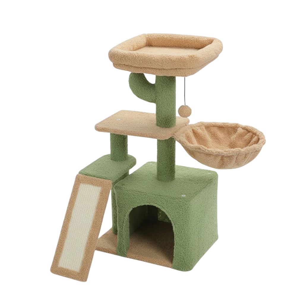 Kratzbaum Kaktusform Kompakt und Originell 80cm