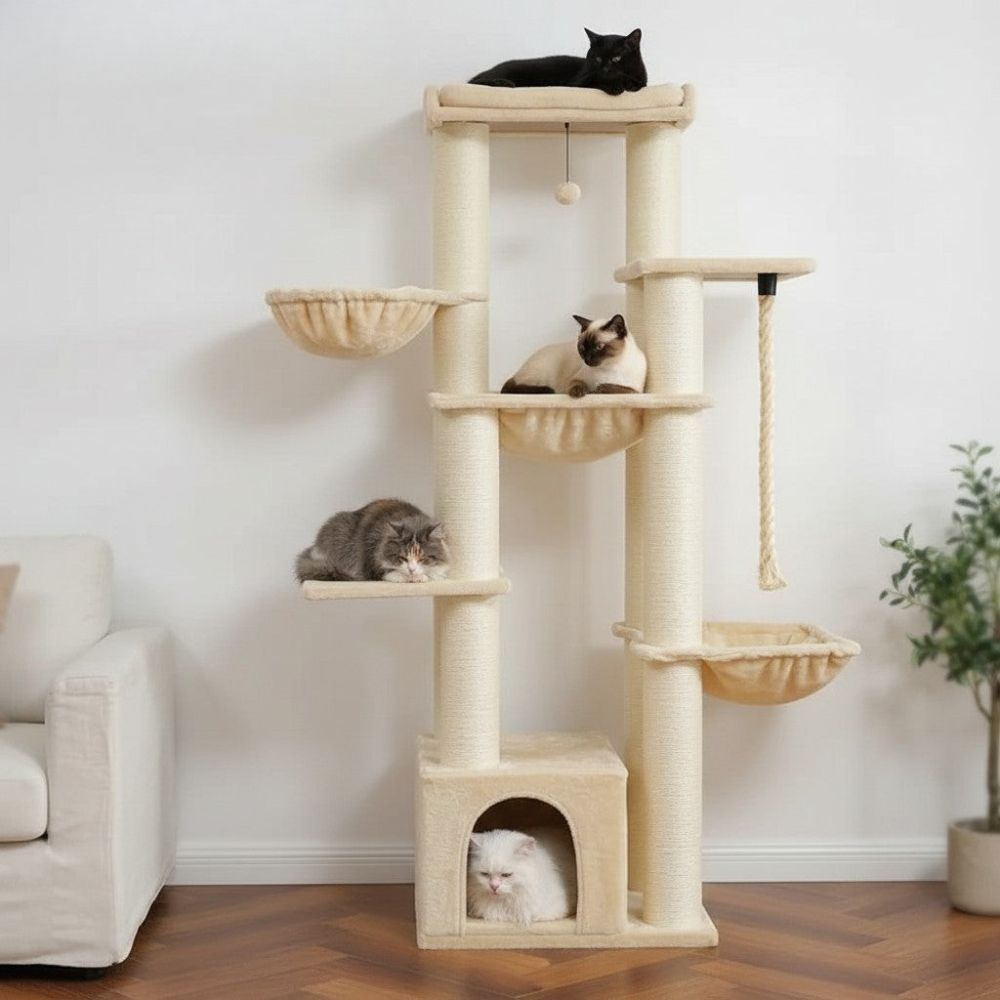 Kratzbaum Maine Coon Erwachsen XXL Große Breite