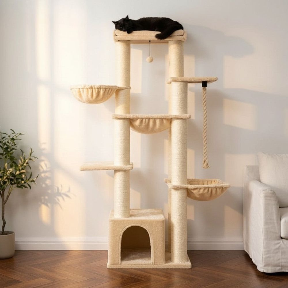 Kratzbaum Maine Coon Großzügige Größe 170cm
