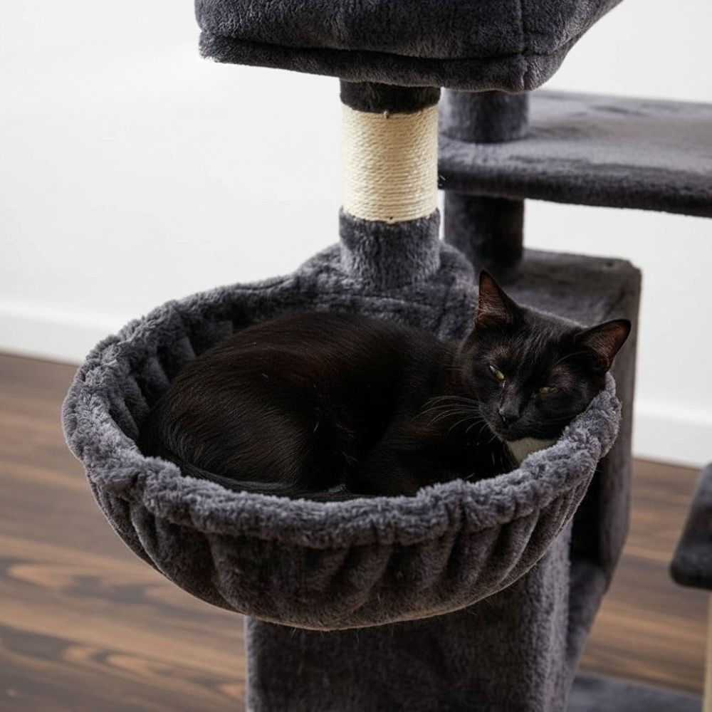 Kratzbaum Maine Coon Kompakt und Robust 105cm