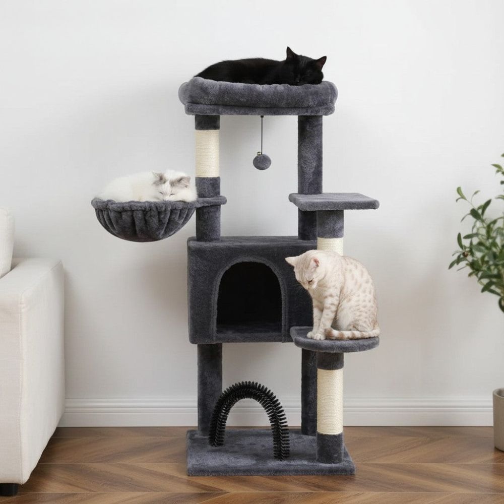Kratzbaum Maine Coon Kompakt und Robust 105cm