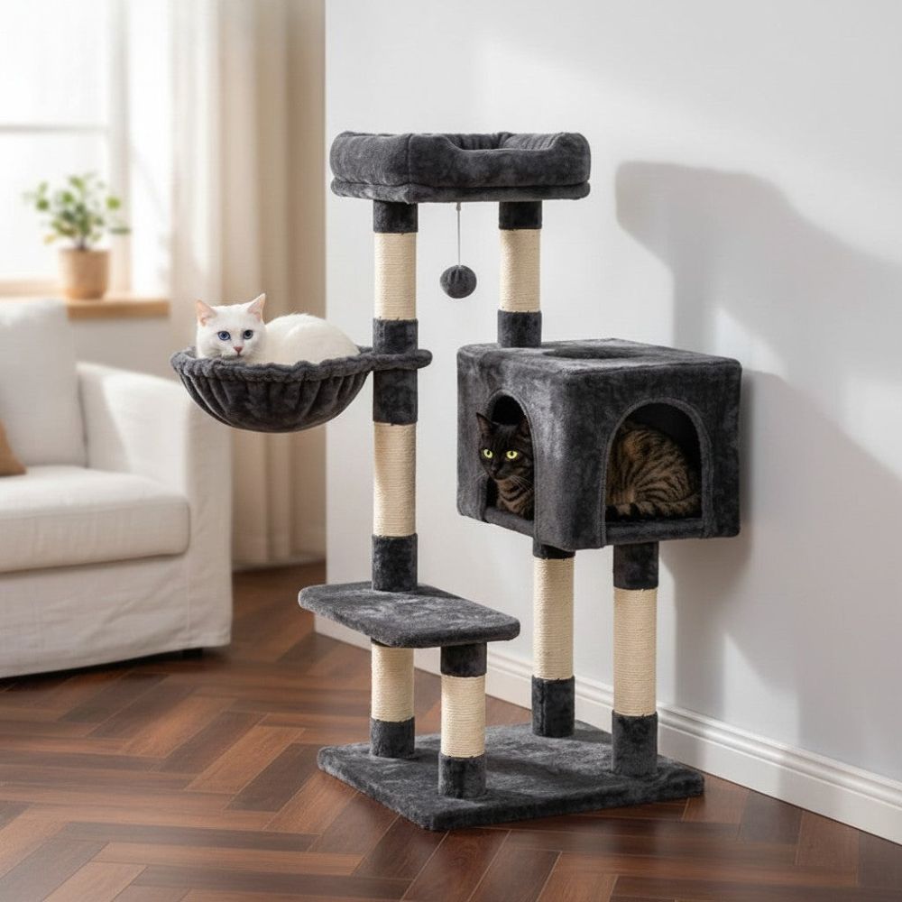 Kratzbaum Optimierter Kleiner Raum 98cm