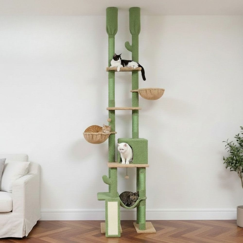 Kratzbaum Säule Boden-Decke Verstellbar