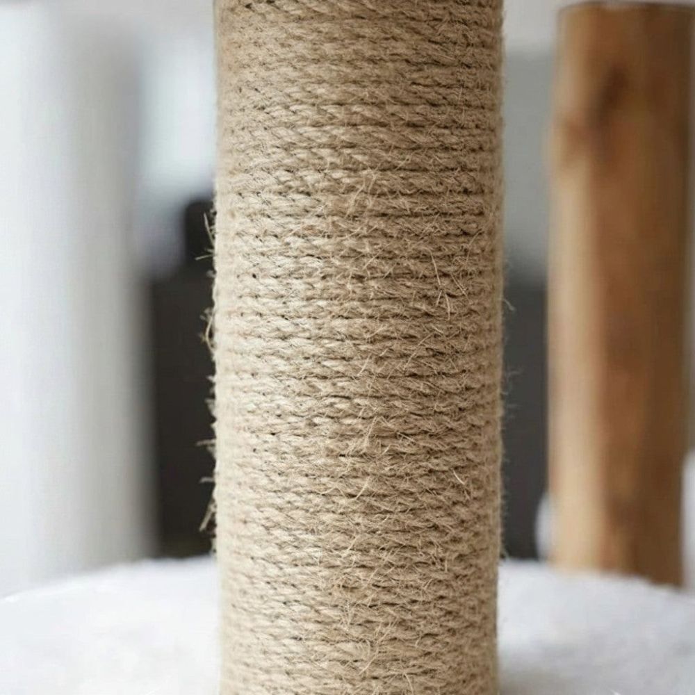 Kratzbaum Treibholz und Naturel Sisal 80cm