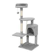 Kratzbaum Zweifarbig Beige und Braun 112cm